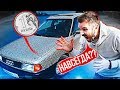 ОБКЛЕИЛ МАШИНУ ДРУГА AUDI МОНЕТАМИ, НАВСЕГДА! | Колхозный тюнинг | Реакция людей на авто | ПРИТУЛА