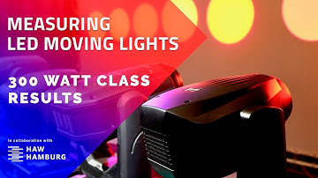 (3/3) • Moving Lights Comparison (300 Watt Class) • HAW Hamburg Lightlab