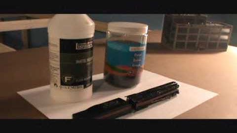 How to make N Scale Coal Loads