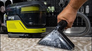 SPILL IT!! RYOBI 18V HP Mid Size Spot Cleaner Review [PBLHV704K]