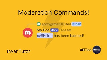 How to create Moderation Commands - Inventor.gg Bot Tutorial