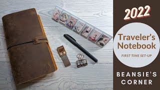 Setting up a traveler's notebook for 2022 | Himekuri Memory | Beansie's Corner