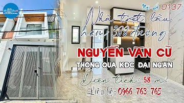 Nhà trệt 1 lầu hẻm 388 đường Nguyễn Văn Cừ thành phố Cần Thơ | stbds