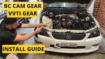 Installatie van VVTI-versnelling + BC instelbare CAM-versnelling en een AANGEPASTE UITLAAT in onz...