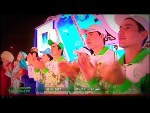 «Öňe, diňe öňe, jan Watanym Türkmenistan!» aýdymy - Aşgabat-2017-niň senasy