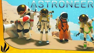 SURVIVRE DANS L'ESPACE À 4 ! LE JEU A BIEN ÉVOLUÉ ! (Astroneer #1)