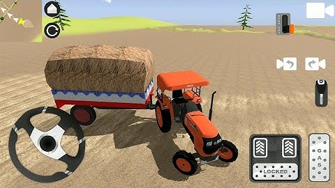 #2 #1 Indian tractor Kubota game || tractor game Android gameplay MK gaming #gaming