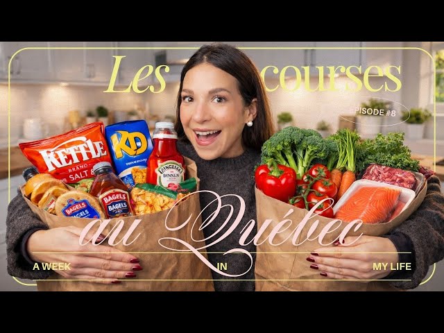 Les courses au Québec (le plus gros haul de la chaîne)