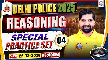 Delhi Police Exam Review | Reasoning Special Practice Set 04 | DP Constable Reasoning Paper Solution