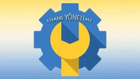 Lisans Yönetim Sistemi - Script