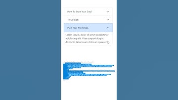 How to make Accordion design using bootstrap classes? #bootstraptutorial #accordion