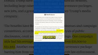 Donald Trump Has Paid MILLIONS OF DOLLARS to Pro-Trump Witnesses!!! #shorts