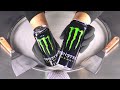 Monster Energy Drink Experiment - making Drinks to ultra cold Ice Cream | ASMR Ice Cream Rolls 芋泥