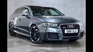 AUDI A3 2.5 RS3 SPORTBACK QUATTRO NAV 5D 362 BHP