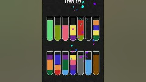 Water Sort Puzzle Level 127 | Level 127