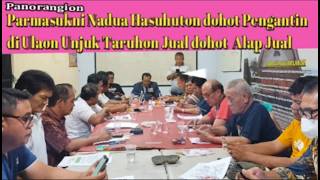Panorangion Parmasukni Nadua Hasuhuton dohot Pengantin di Ulaon Unjuk Alap Jual, dohot Taruhon jual