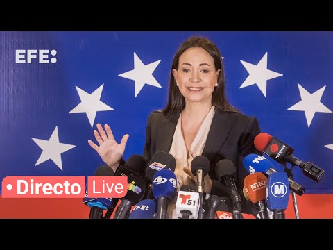 🔴📡 Rueda de prensa de la candidata presidencial María Corina Machado