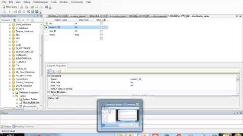 ربط العلاقات بين الجداول في قاعدة بيانات SQL Server 2008 R2