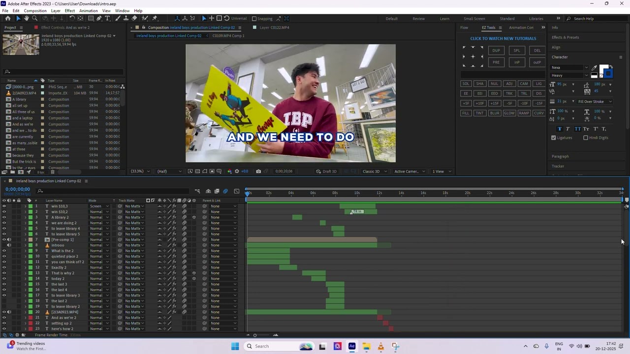 Ireland Boys Production | 24H Challenge Intro Re-Edit