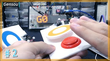 快問快答必備道具!! 做一套搶答互動遊戲系統!! #2 ||﹝DIY arduino 專題﹞|| Gensou