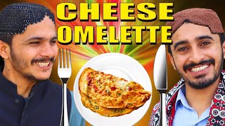 Tribal People Try Cheese Omelette For The First Time