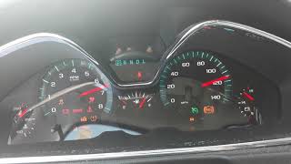 2016 Chevrolet Traverse LTZ startup