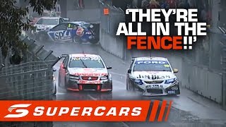 FLASHBACK: 2010 Sydney Olympic Park wet race ends in chaos | Supercars 2020