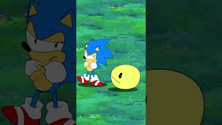 Pacman Vs Sonic Tails And Knuckles #Shorts