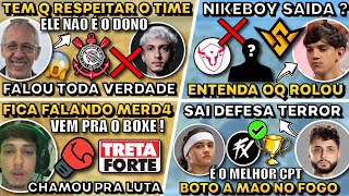O MOTIVO SAIDA ABREU ! ABREU FICA PISTOLA RESPONDE ! COMPLEX EM DEFESA TERROR ! NIKEBOY SAIDA W7M ?