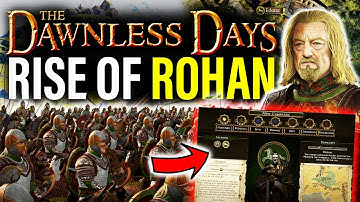 THIS IS BRUTAL! - Dawnless Days Total War ROHAN CAMPAIGN #1