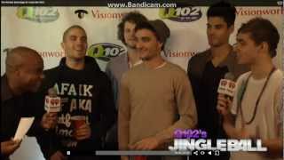 Maxwell interviews The Wanted