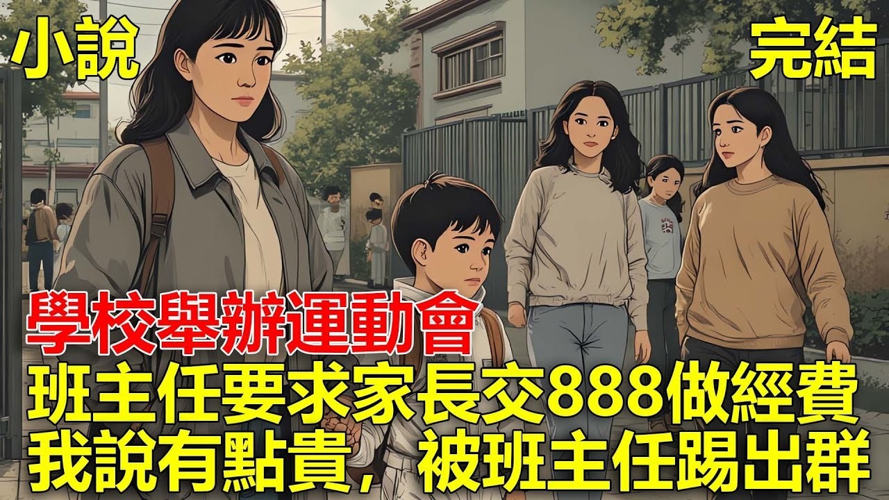 學校舉辦運動會，班主任要求家長上交888元做經費，我說一場運動會要花3萬，直接被班主任踢出了群！
