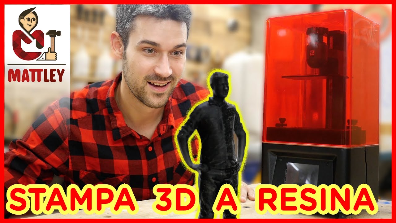 Stampante 3D a resina DLP. Scopriamola assieme 