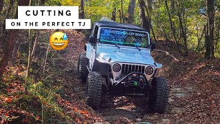 Jeep Wrangler TJ | Trimming The Hood For High Line Fenders! by EverydayOffroad 1,996 views 7 months ago 6 minutes, 14 seconds