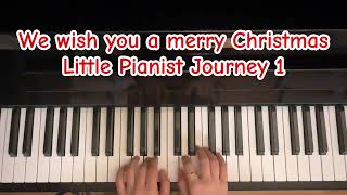 We wish you a merry Christmas: online lessons for Little Pianist Journey Level 1