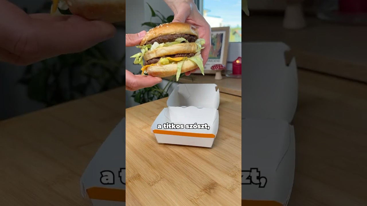 Street Food Otthon: Titkos Big Mac szósz