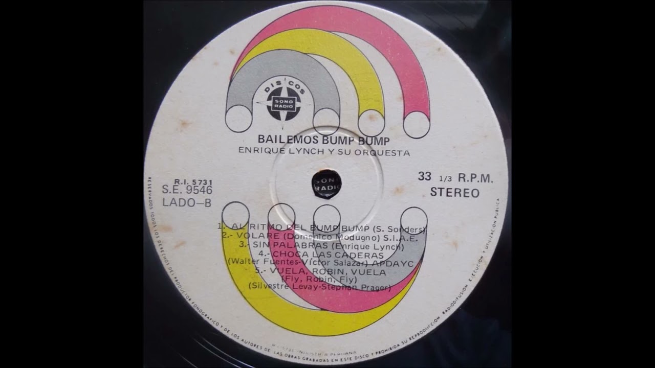 Enrique Lynch Y Su Orquesta - Choca Las Caderas (1975) Vinyl - YouTube