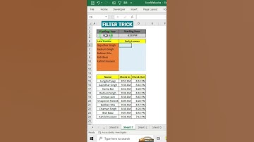 FILTER PRO TRICK #exceltutorial #office365 #exceltips #youtubeshorts #exceltrick #msexcel #formula