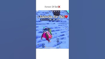 Forest Elf Set❌ Jonathan Elf Set✅ Power Of Jonathan Set 🥵😭? #shorts #bgmi #pubgmobile #albedoplays