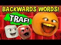 Backwards Word Challenge! | Annoying Orange