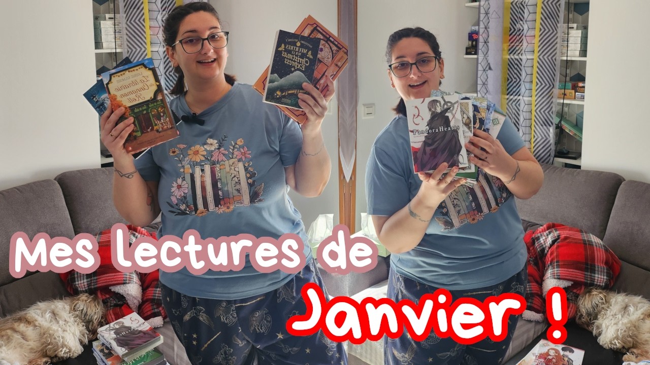 ⛈️​🌧️​Mes lectures de janvier ⌛⌛