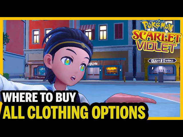 All Clothing Store Locations & What they Sell in Scarlet and YouTube