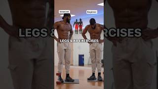 Leg Day Made Simple: Beginner To Badass in a Flash! #shorts #legworkout #youtubeshorts #gym #abs
