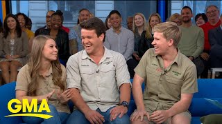 The Irwins talk brand new season of ‘Crikey! It's The Irwins’ | GMA The Irwins talk brand new season of ‘Crikey! It's The Irwins’ | GMA