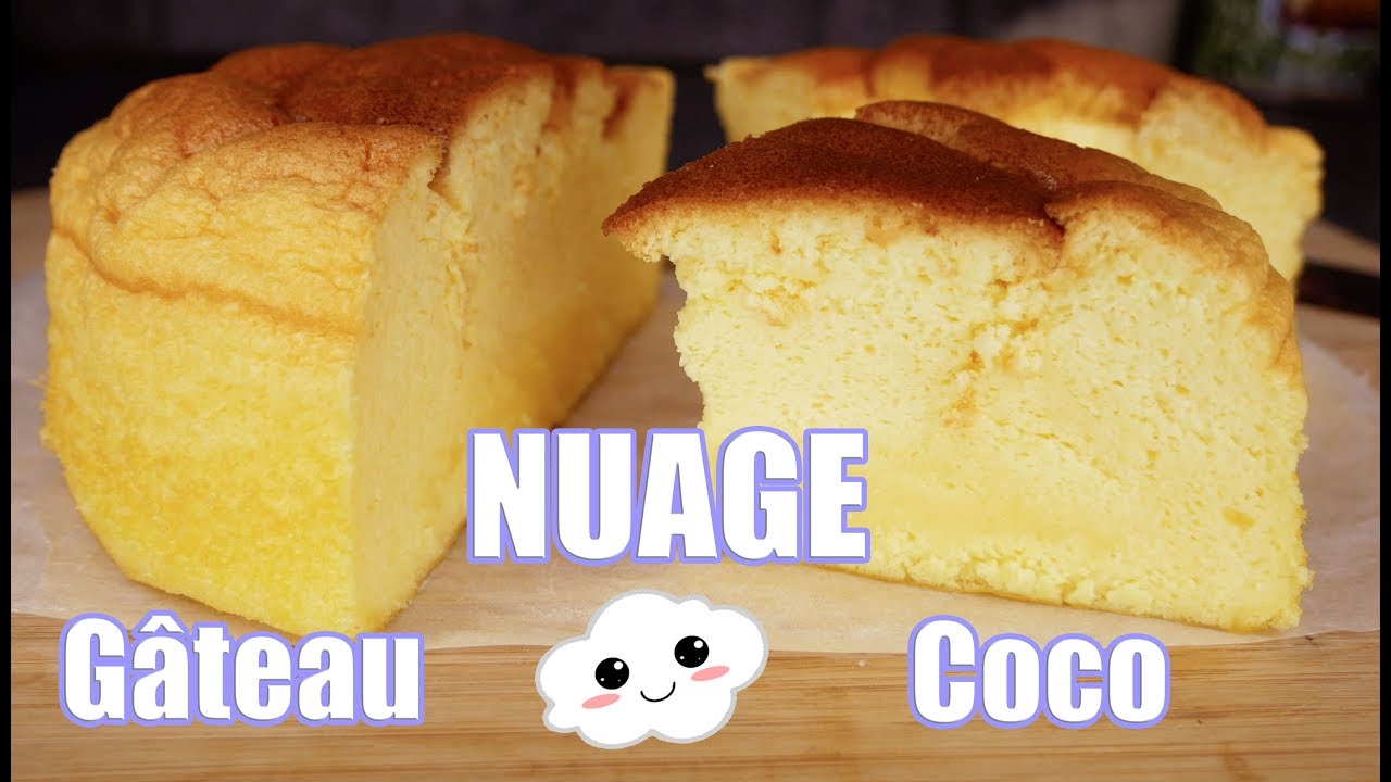 Gateau Leger A La Noix De Coco Youtube