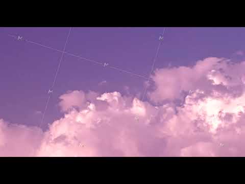 4K color Background. abundant Abstract Pink color. Toned Pink Clouds Cloud Sky Moving In Blue Sky