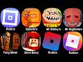 Roblox, Splanki's, Mr Stinky's, Mr Nightmare, Tung Tung Motel, Devil Barry, Roblox 5