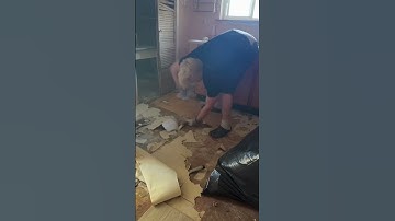 one of the hardest jobs is almost done! #housetour #satisfying #home #renovation