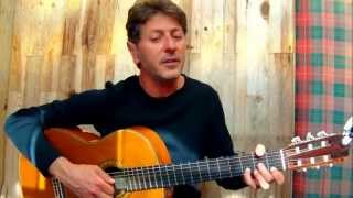 Stances à un cambrioleur - G.BRASSENS  (guitar & vocal cover)