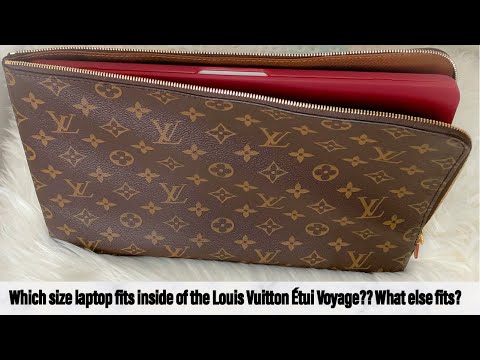 Authenti Louis Vuitton Etui Voyage monogram clutch GM/DOCUMENT CARRIER  PORTFOLIO